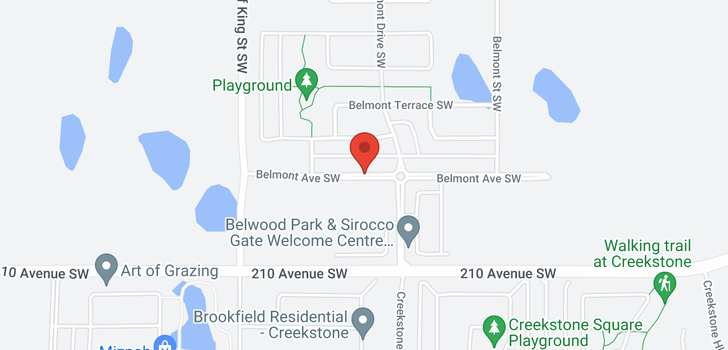 map of 350 BELMONT Avenue SW
